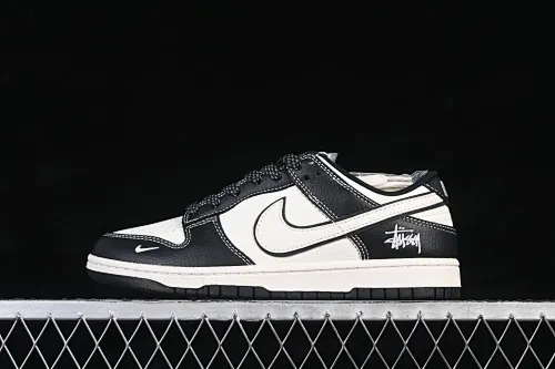 All categories Nk SB Dunk Series Nk SB Dunk Low High-end customized low-top sneakers Nike SB Dunk Low Stusi co-branded high-end customized low-top casual skate shoes XX3168-181